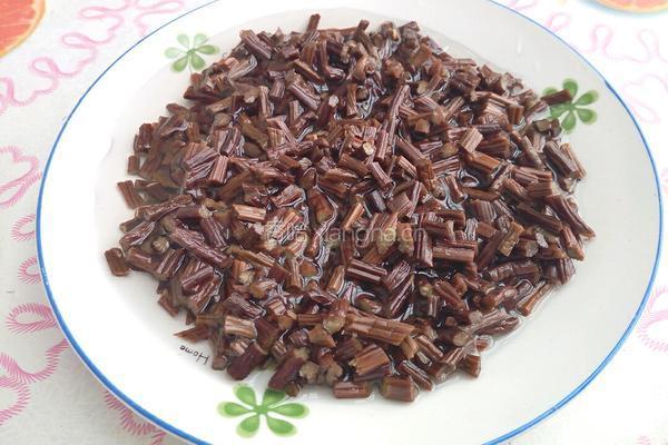 蕨菜干炒肉的做法图解4