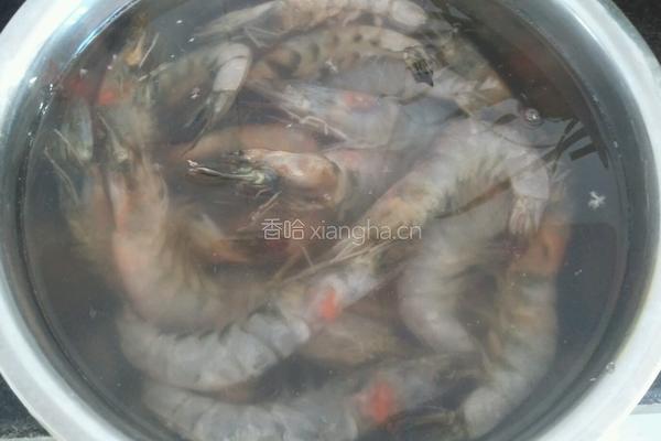 焖大虾的做法图解3