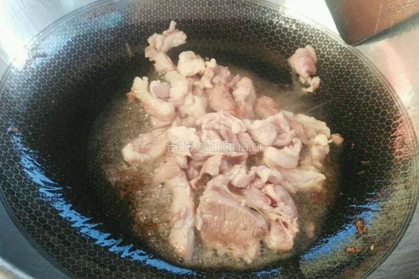 大葱炒羊肉片的做法图解8