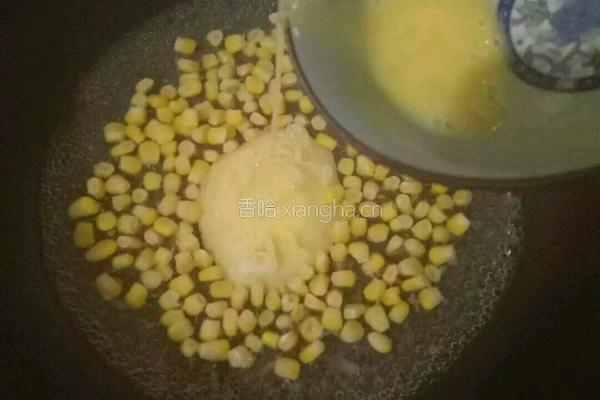 玉米蛋花汤的做法图解3