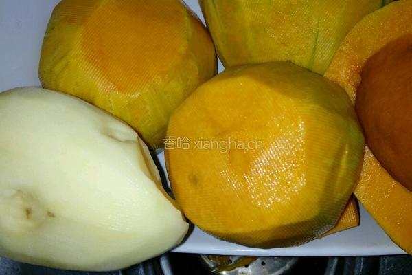 土豆豆角炖南瓜的做法图解2