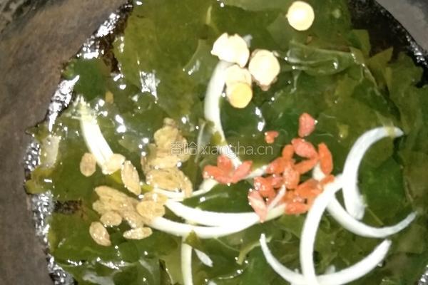 降压除燥海木耳汤的做法图解8