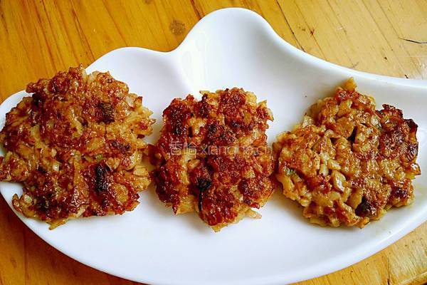 莲藕煎肉饼的做法图解8