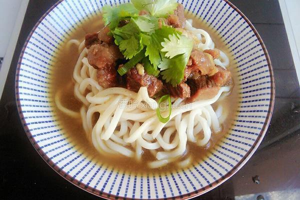 咖喱牛肉面的做法图解13