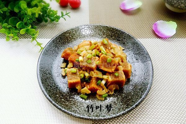 凉拌月饼的做法图解9
