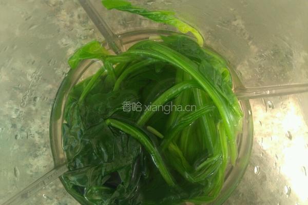 菠菜水饺的做法图解2