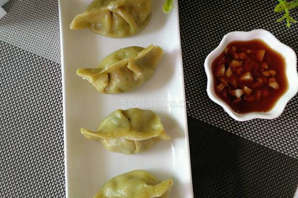 菠菜水饺的做法图解11