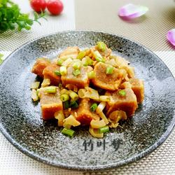 凉拌月饼的做法[图]