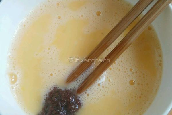 鸡蛋蒸虾酱的做法图解4