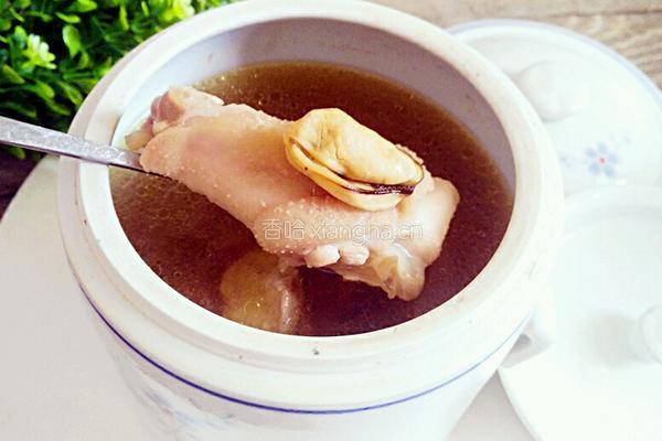 淡菜炖鸡的做法图解9
