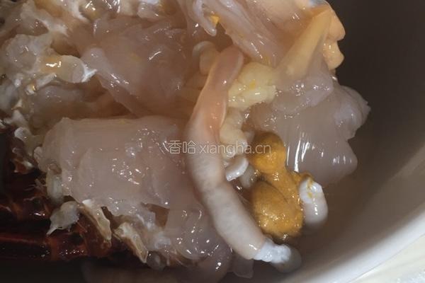蒜蓉粉丝澳洲龙虾的做法图解2
