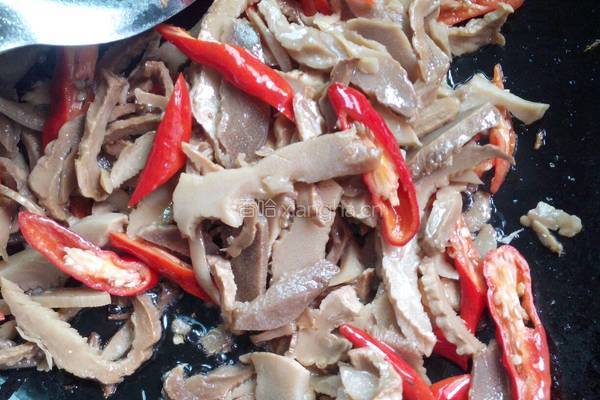 干笋炒腊肉的做法图解9