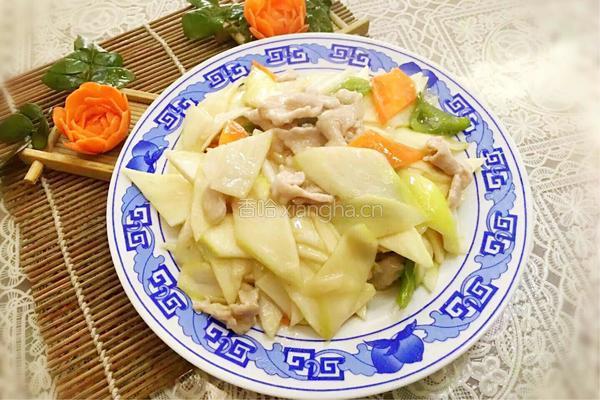 茭白肉片的做法图解7