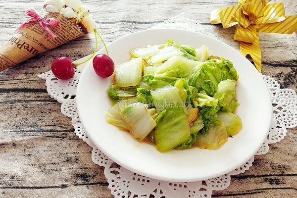 清炒白菜的做法图解12