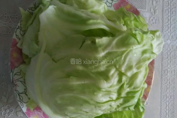 卷心菜馅饼的做法图解2