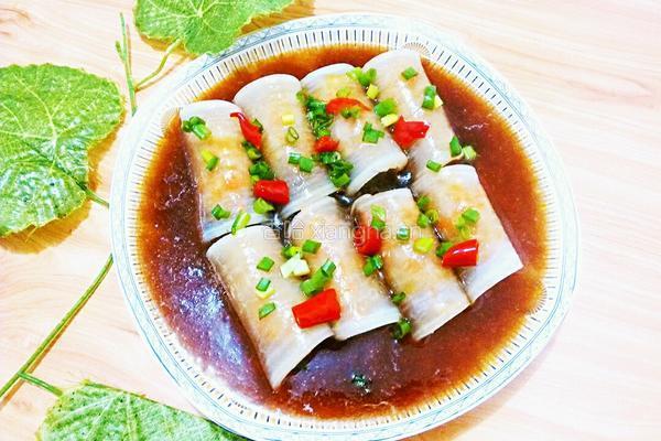 白萝卜肉卷