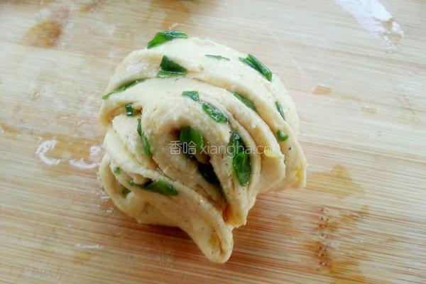 豆渣方瓜葱油卷儿的做法图解16