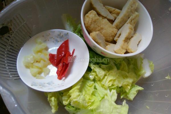 干锅娃娃菜的做法图解2
