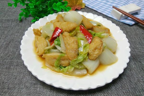 干锅娃娃菜的做法图解8
