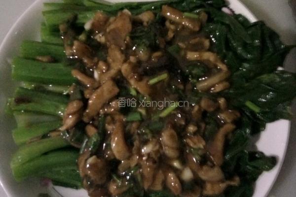 白灼青菜的做法图解6