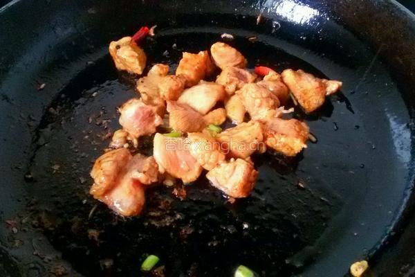 羊肉烧茄子的做法图解6