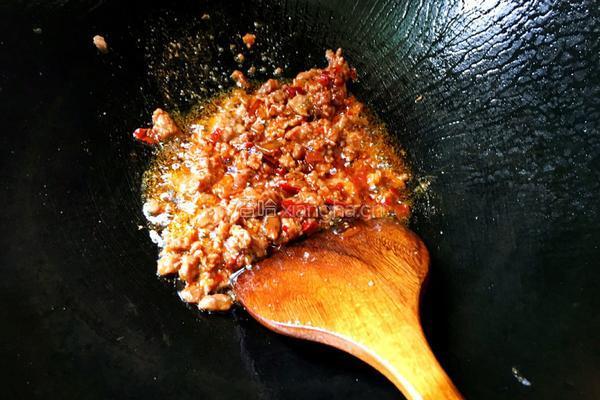 粉条炒肉末的做法图解7