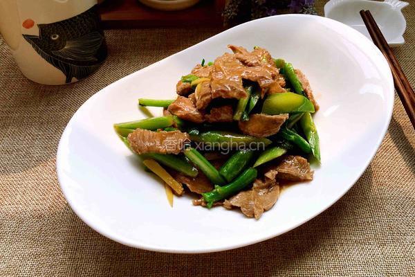 牛肉炒芥兰的做法图解11