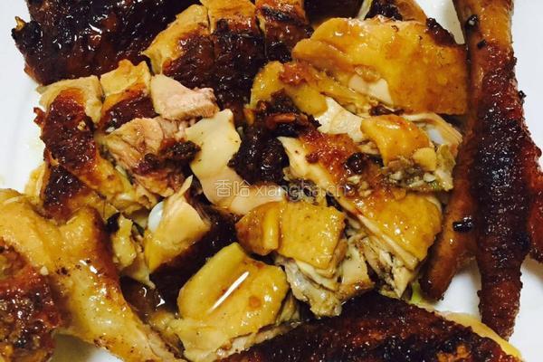 电饭锅烤鸡的做法图解6