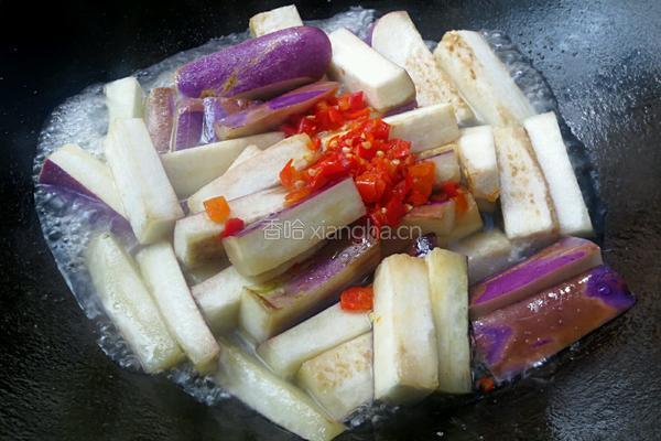 剁椒焖茄子的做法图解5