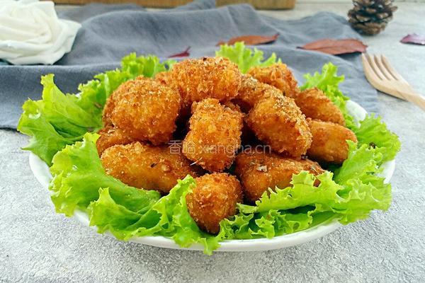 炸鸡丁块的做法图解10