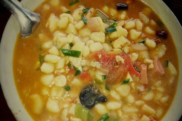 烩麻食的做法图解4