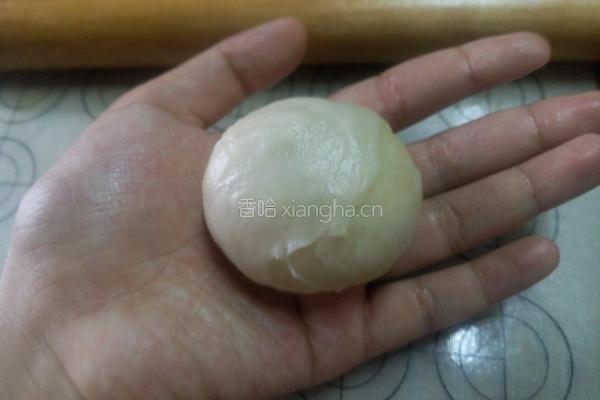 紫薯莲蓉月饼的做法图解7