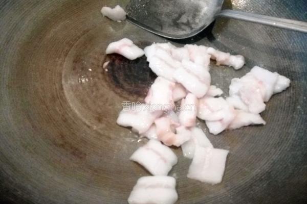 黄瓜皮炒肉的做法图解4