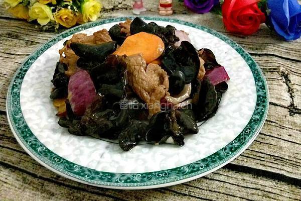 猪肉炒木耳的做法图解9