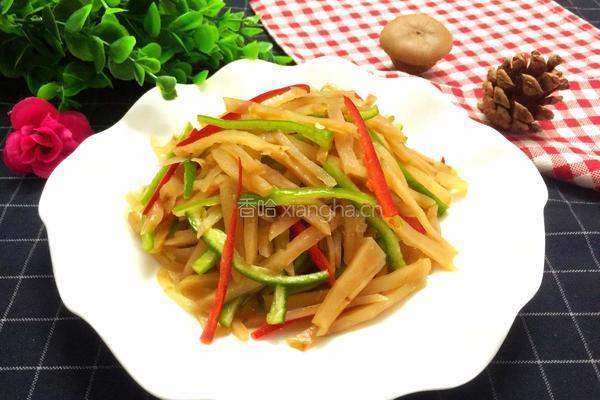 凉拌咸菜丝的做法图解5