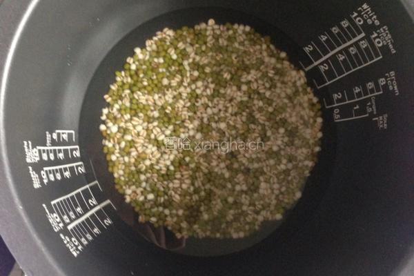 绿豆薏米甜汤的做法图解5
