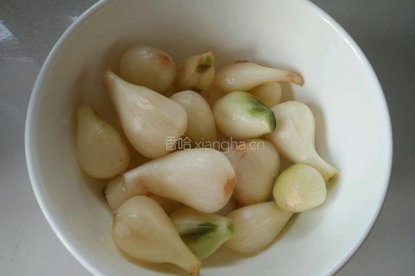 凉拌藠头的做法图解3