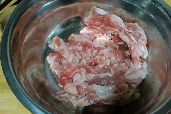 羊肉汆面的做法图解1