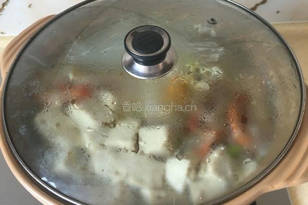 沙锅炖酸菜血肠的做法图解11