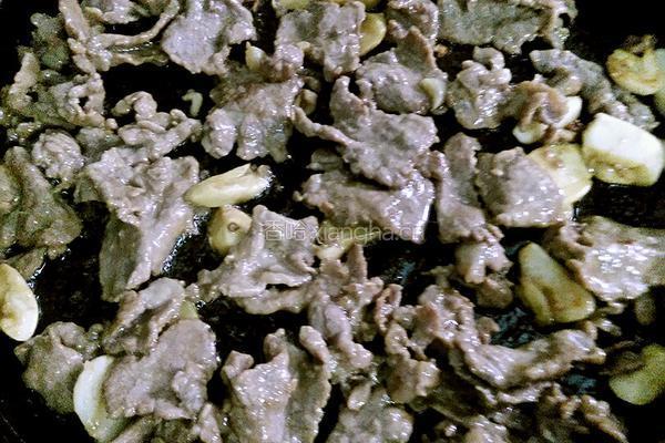 黑椒鐵板牛肉的做法图解4