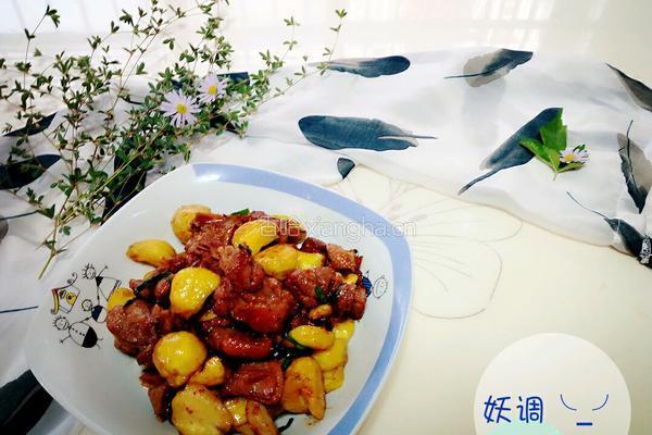 板栗烧鸭