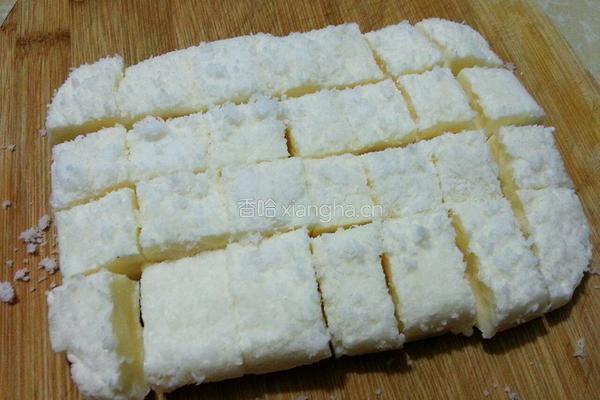 椰蓉牛奶小方的做法图解9