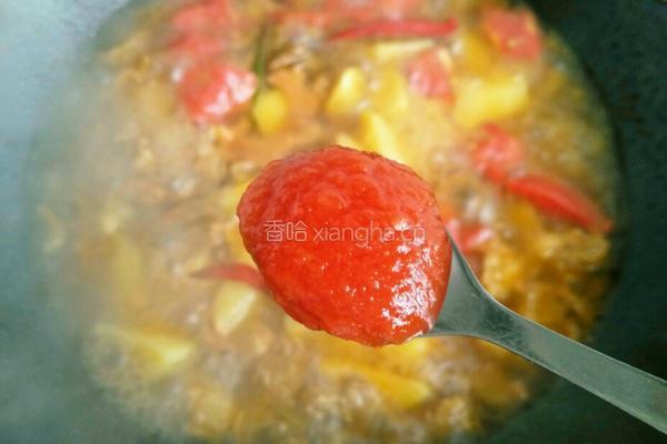 番茄酱土豆烧牛肉的做法图解12