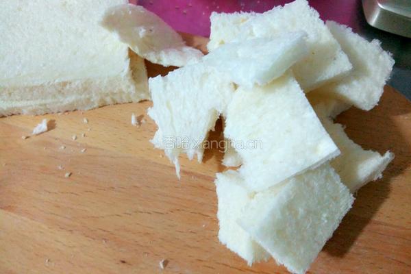 炒面包的做法图解3