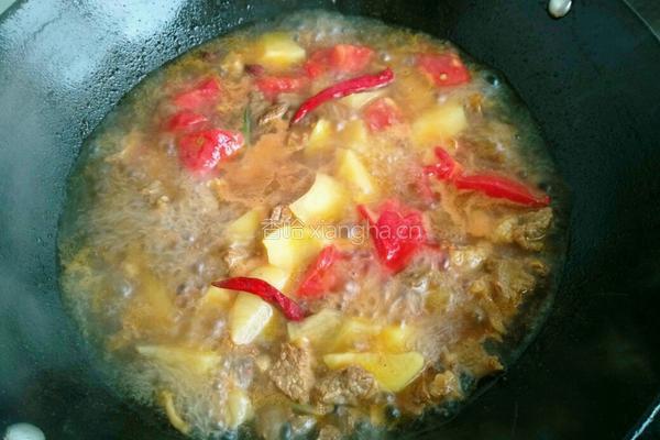 番茄土豆牛肉的做法图解13