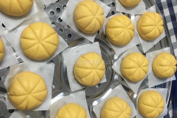 红豆椰蓉南瓜包的做法图解9