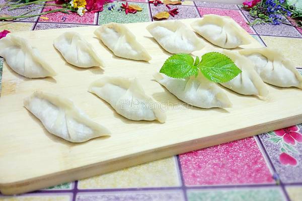番茄牛肉馅饺子