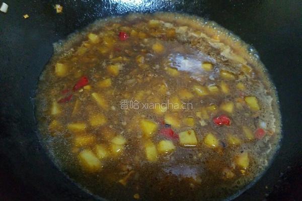 土豆炸酱面的做法图解9