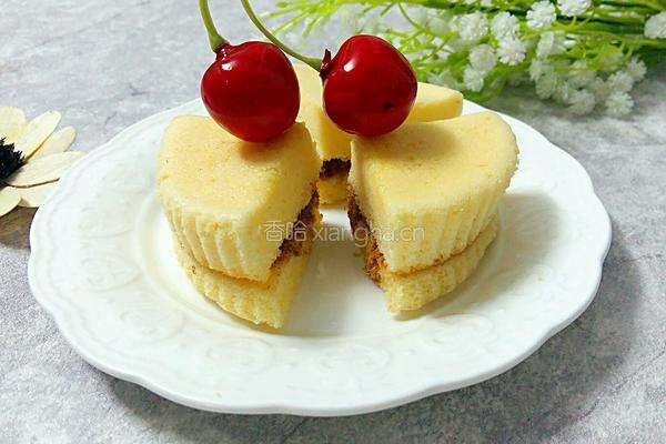 蛋糕夹肉松的做法图解17