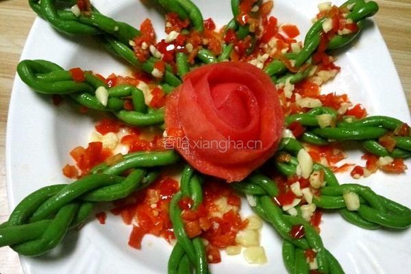 剁椒麻花豆角的做法图解10